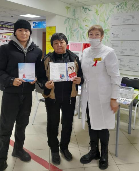 Сәтбаев қаласындағы емханада ашық есік күні. 