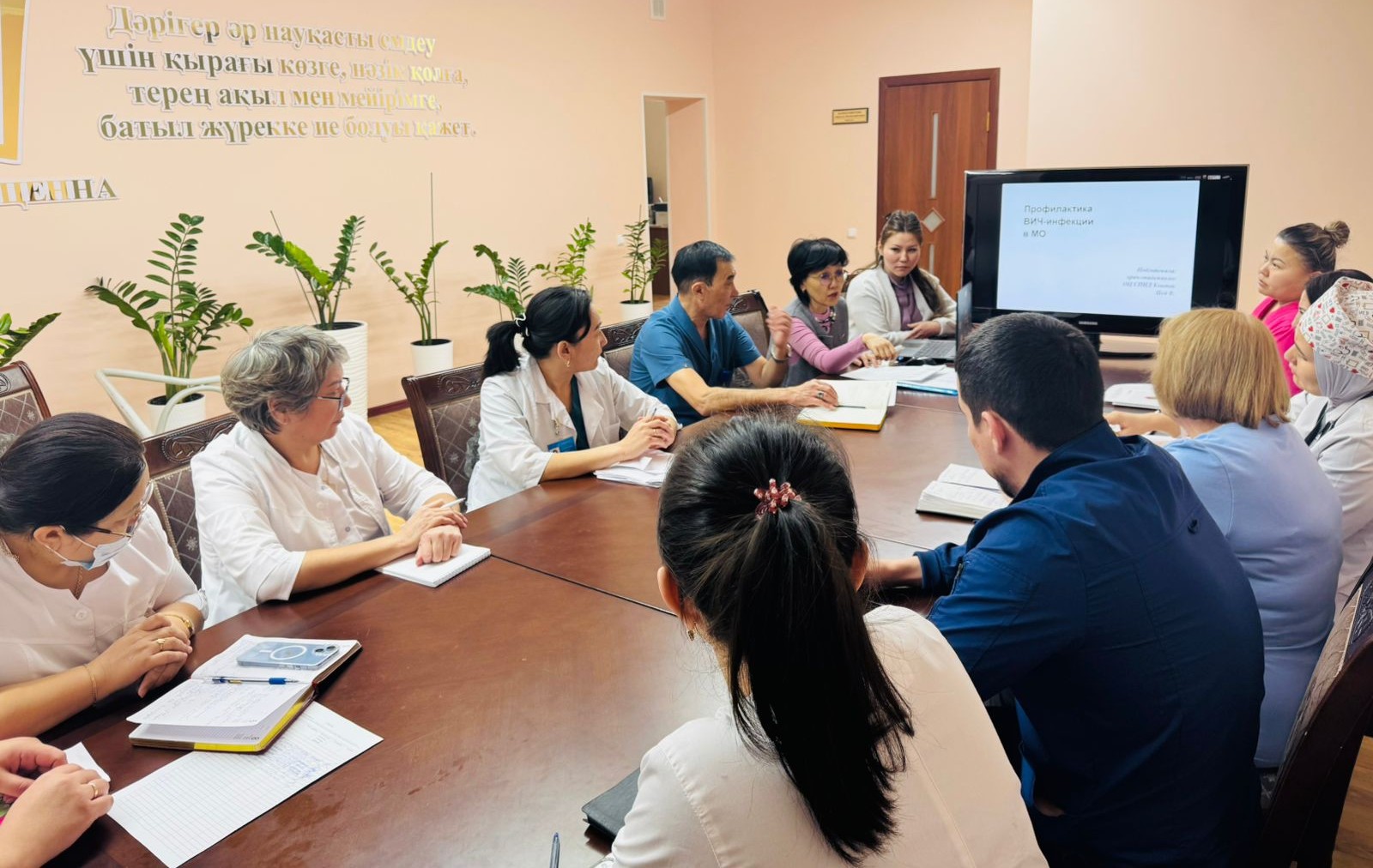 Жезқазғандық медицина қызметкерлерін оқыту